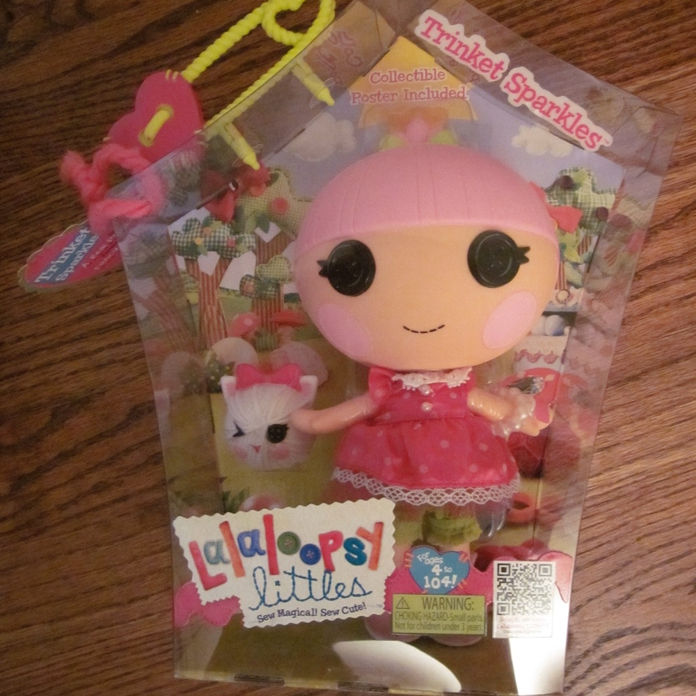 Lalaloopsy Littles #4 Trinket Sparkles NIB Rare